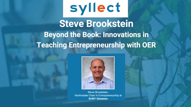 Office Hours: Teaching Blue Ocean Strategy with Steve Brookstein of SUNY Geneseo