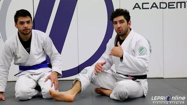 De La Riva to X Guard to Overhead Sweep to Knee Cut Pass