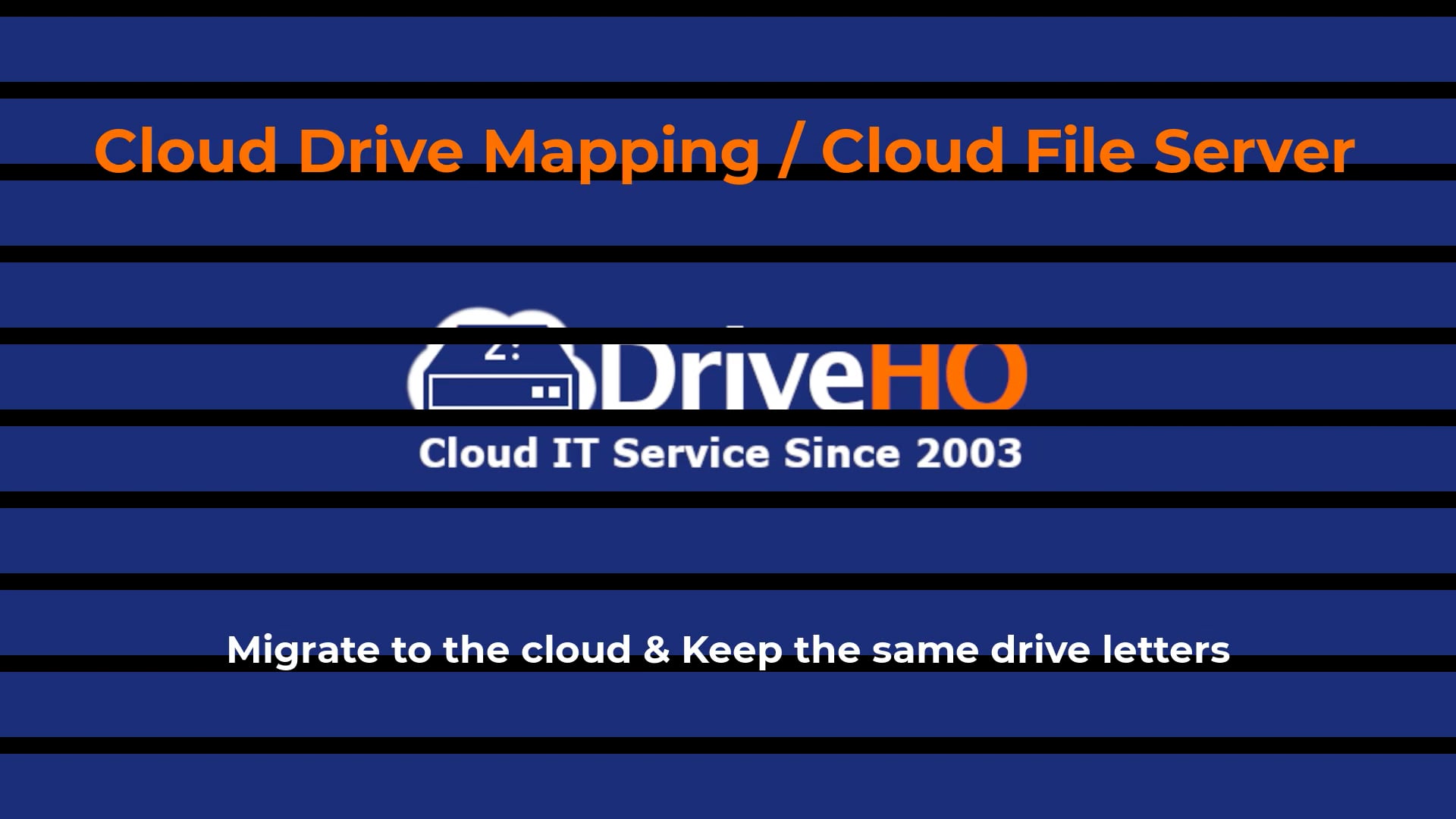 DriveHQ DAV Cloud Drive Mapping and Cloud File Server Service on Vimeo