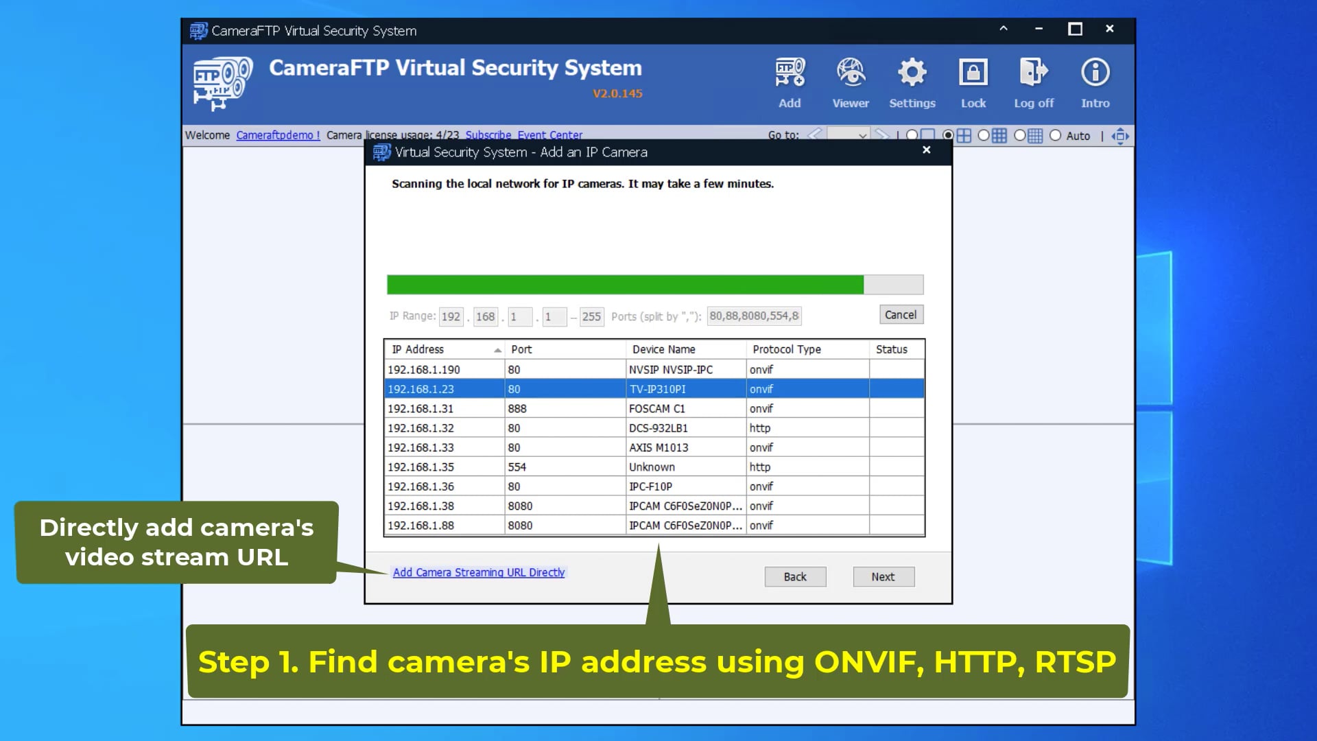 CameraFTP Virtual Security System - Use PC as CCTV DVR system | Videos ...