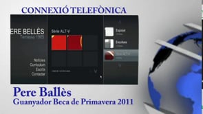 Pere Bellès guanya la Beca de Primavera