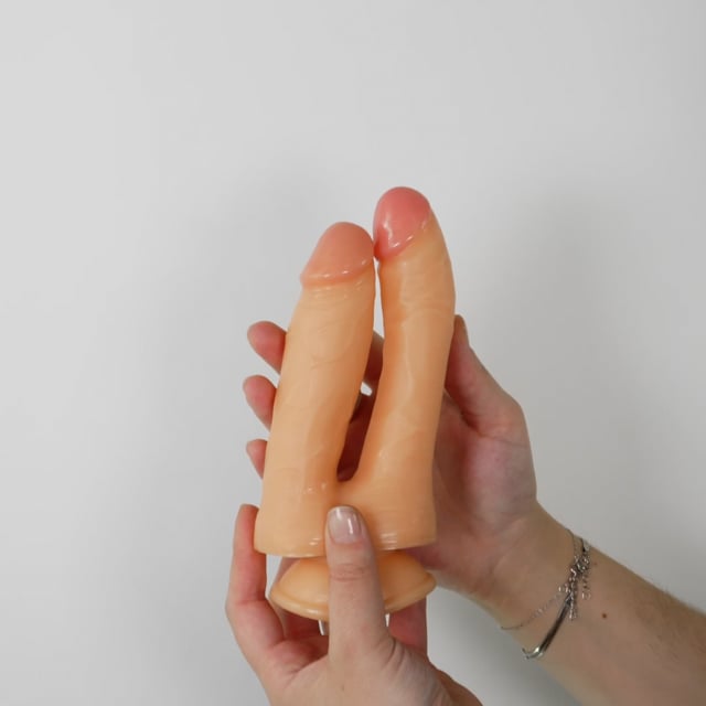 Double Gode Ventouse Jules