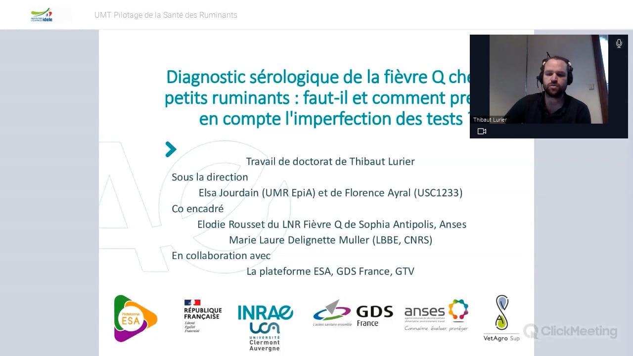 Diagnostic sérologique Fièvre Q