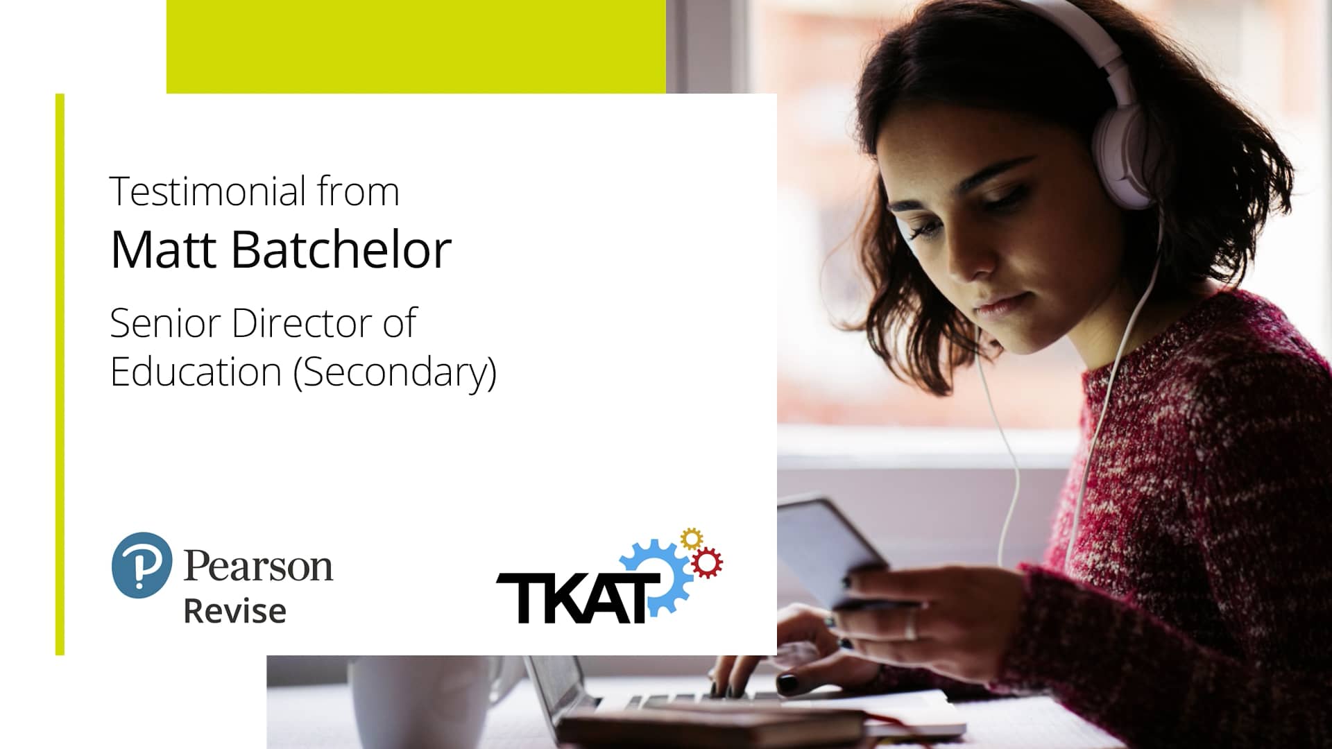 Pearson Revise: Matt Batchelor Interview on Vimeo