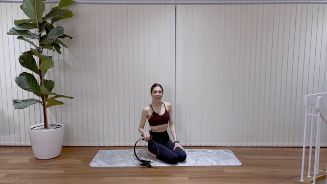 Stretching with the ring