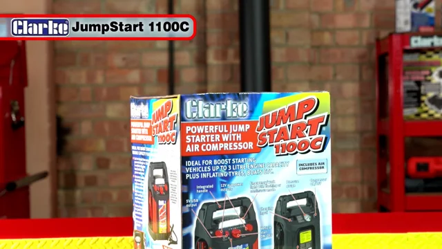 Clarke Jumpstart 1100C With Compressor - Clarke Tools