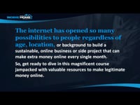 Part 1 – Introduction - Making Money From Home