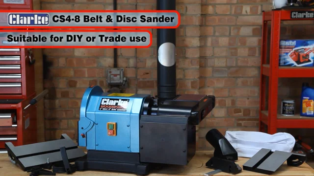 Clarke cs48 belt 2025 and disc sander