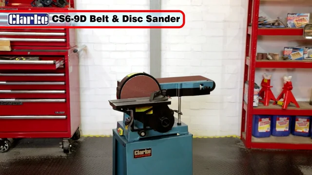 Clarke cs48 belt shop and disc sander