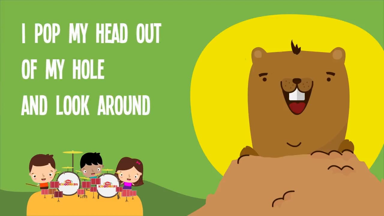 Groundhog Day for Kids _ Groundhog Day Song _ Lyric Video _ The