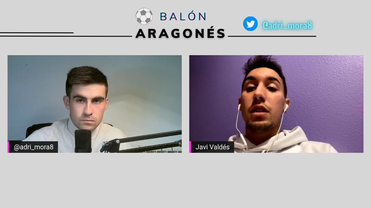 JAVI VALDÉS (Jugador Cuarte) "Balón Aragonés" Canal Twitch de @adri_mora8