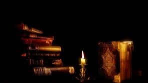 bible, books, candle