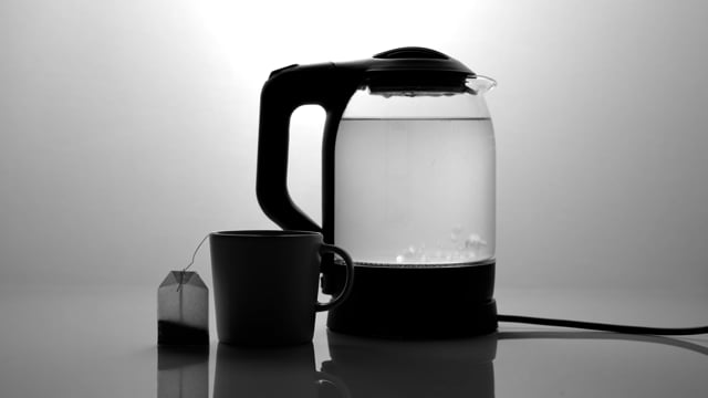 Hot cup tea kettle stock footage. Video of loop, drink - 108518290