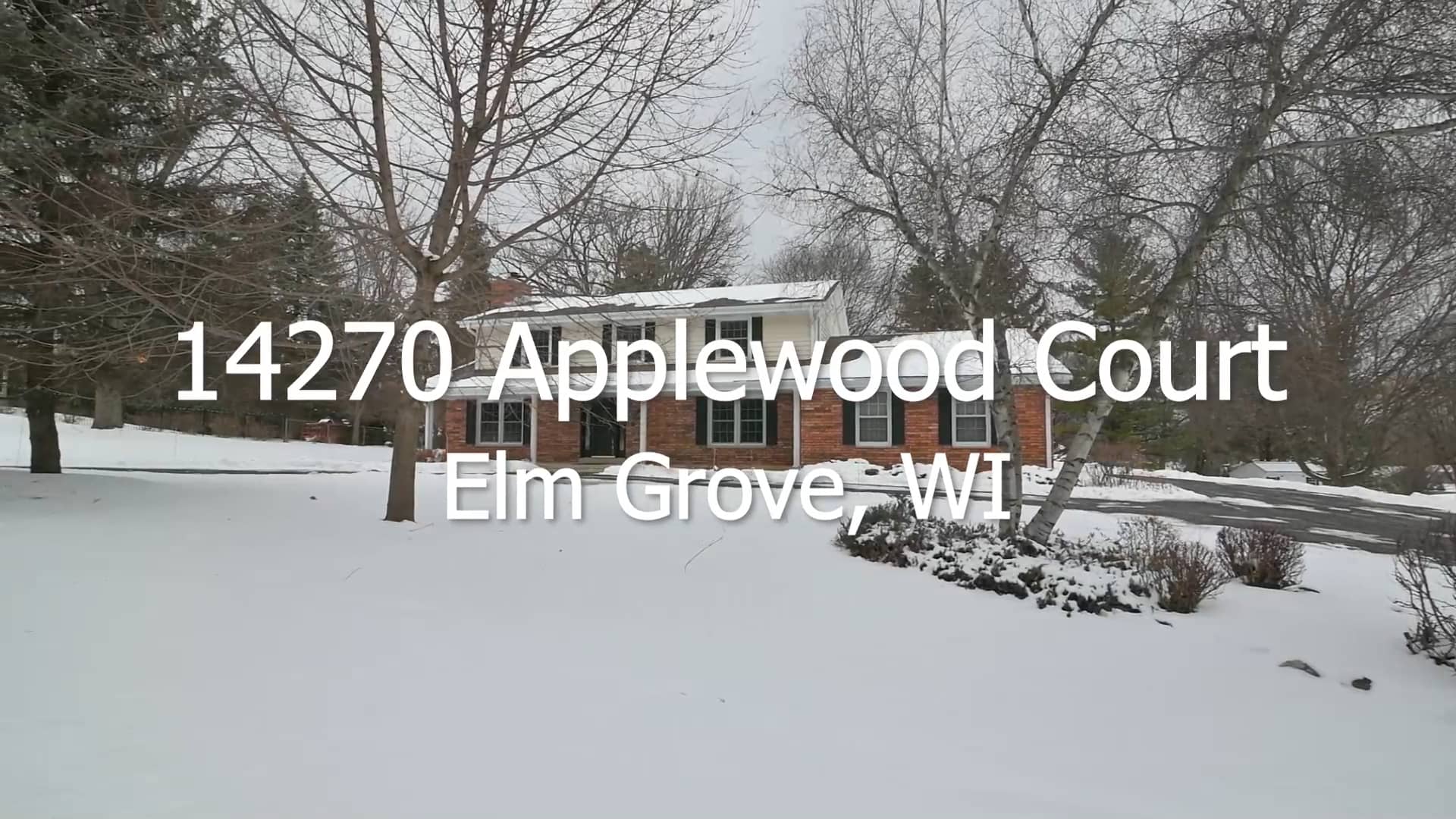 14270 Applewood Court Elm Grove WI.mp4 on Vimeo