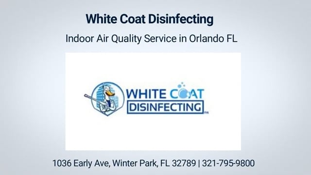 White Coat Disinfecting : Indoor Air Quality Service in Orlando, FL