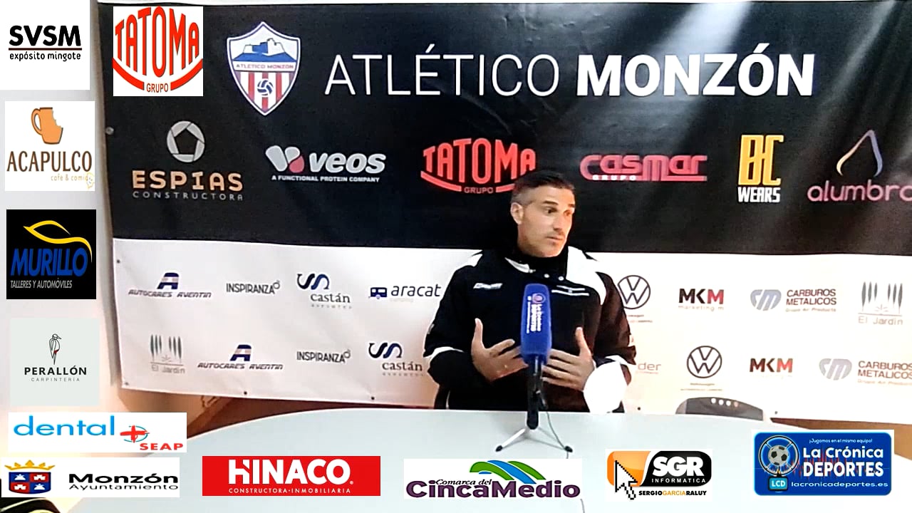 LA PREVIA / At Monzón - Santa Anastasia / J 21 / Cristian Abad (Entrenador AT Monzón) 3ª División