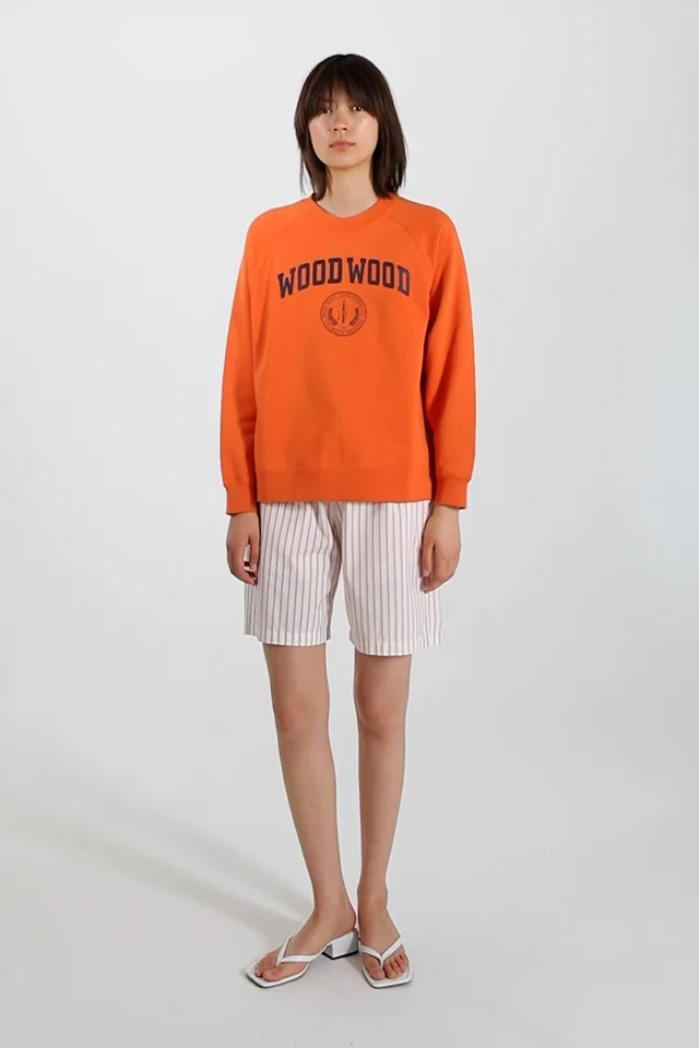 Wood Wood Hope IVY sweatshirt Dusty orange | WoodWood.com