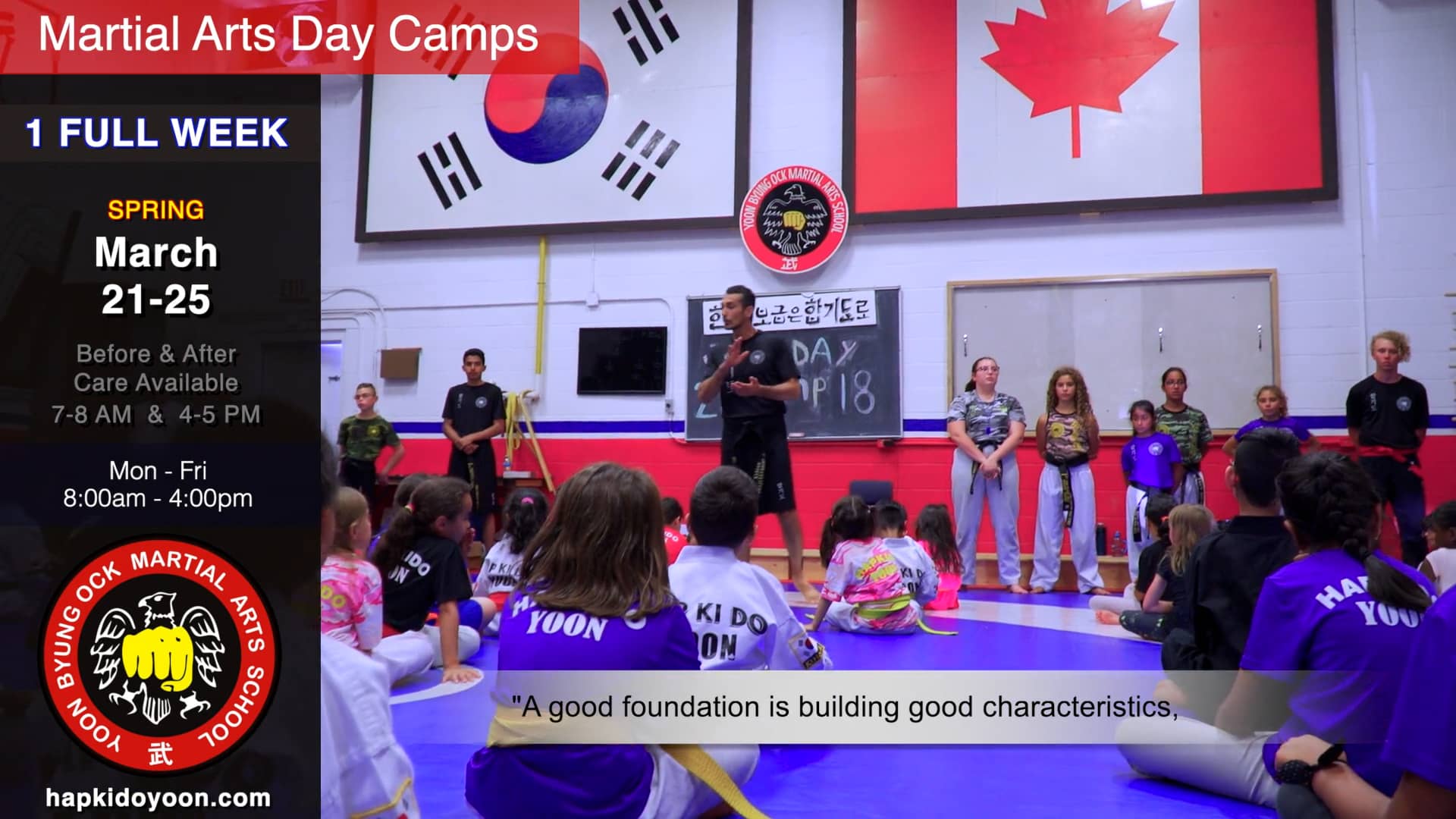 Yoon's Martial Arts Day Camps 2022 on Vimeo