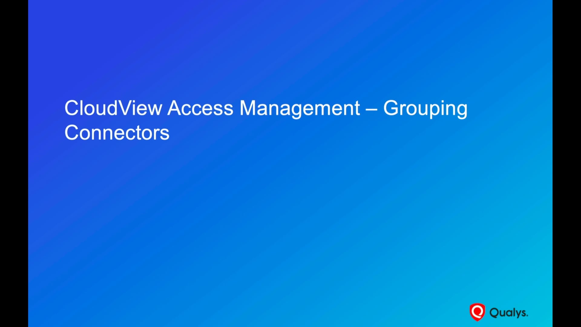 CloudView Access Management