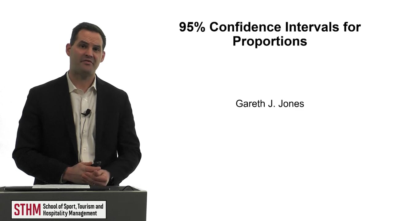 95% Confidence Intervals for Proportions