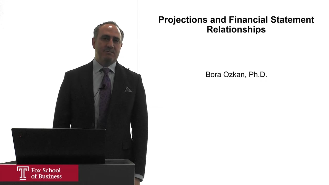 Projections and Financial Statement Relationships