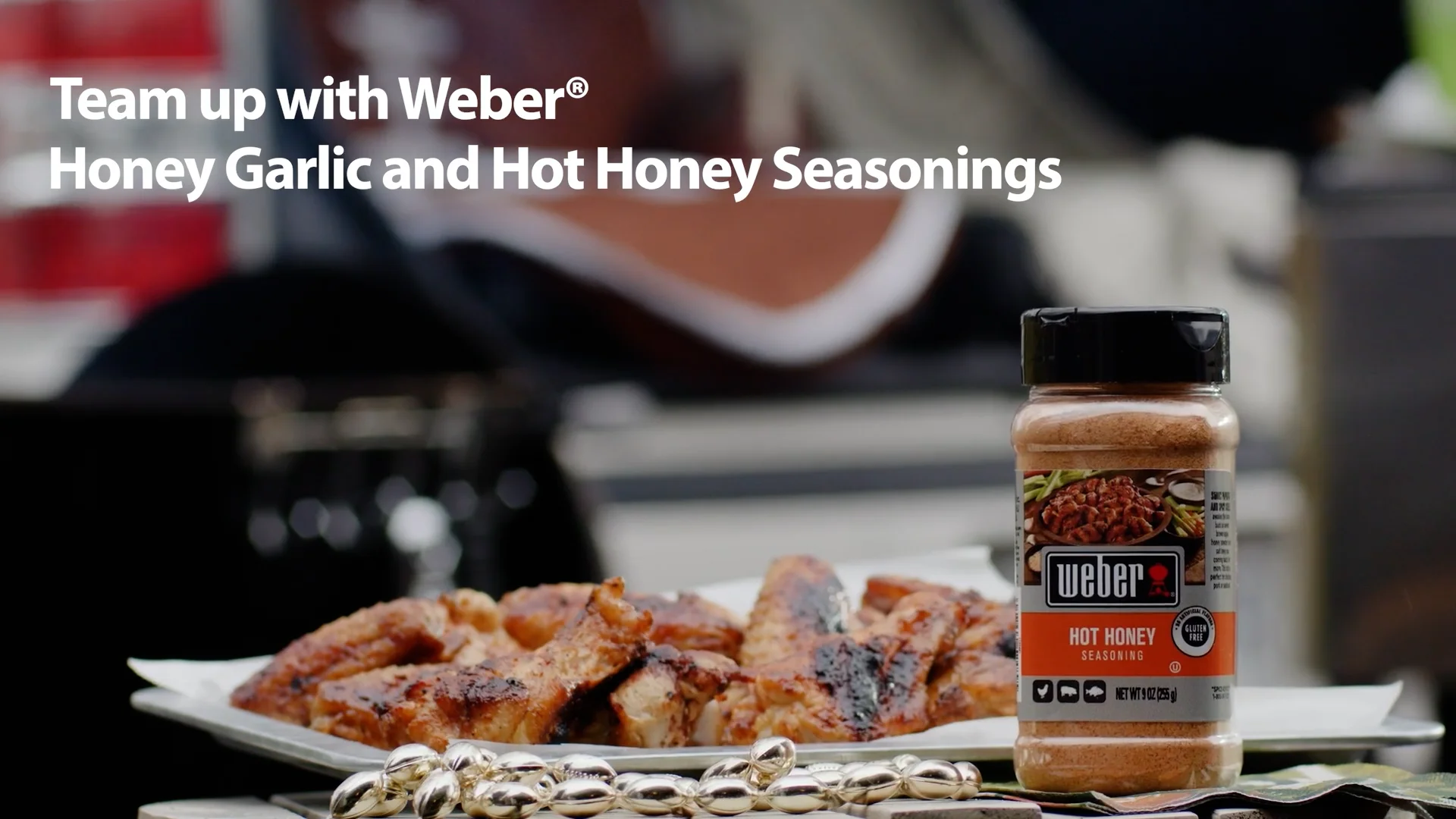 Weber Honey Garlic Chicken Wings on Vimeo