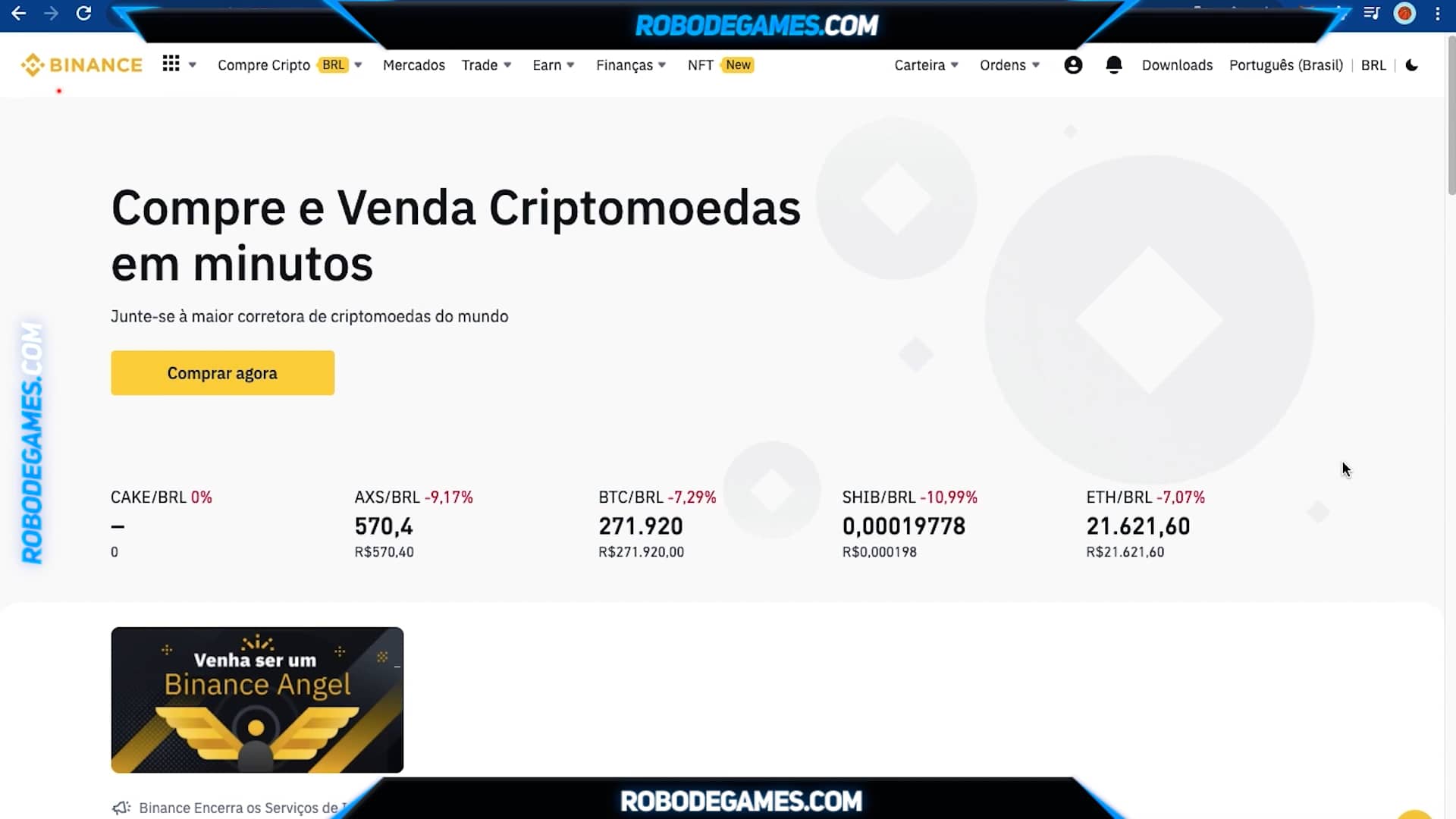 03 Como Converter BNB em REAL on Vimeo