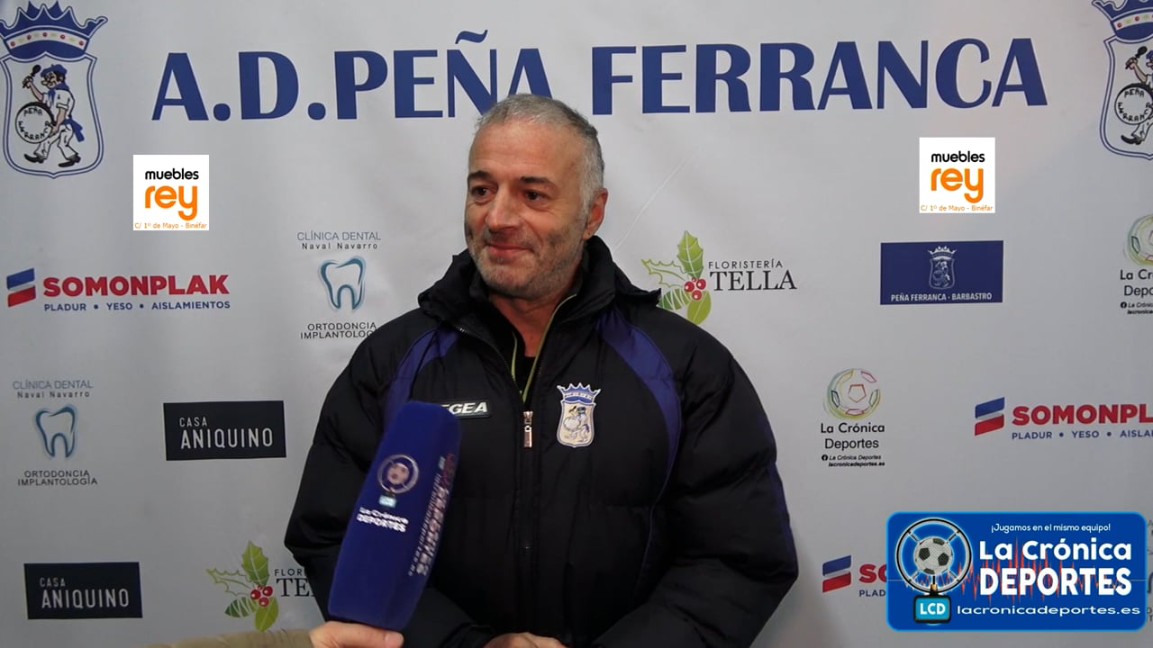 LA PREVIA / UD Montecarlo - P. Ferranca Tella / ALBERT MARTÍNEZ (Entrenador Ferranca) Jornada 18 / Preferente - Gr 1