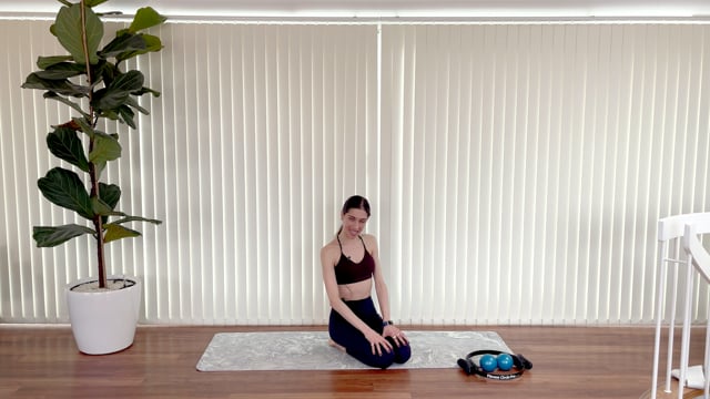 Calmer Flow- Full Body (with light weights and ring)