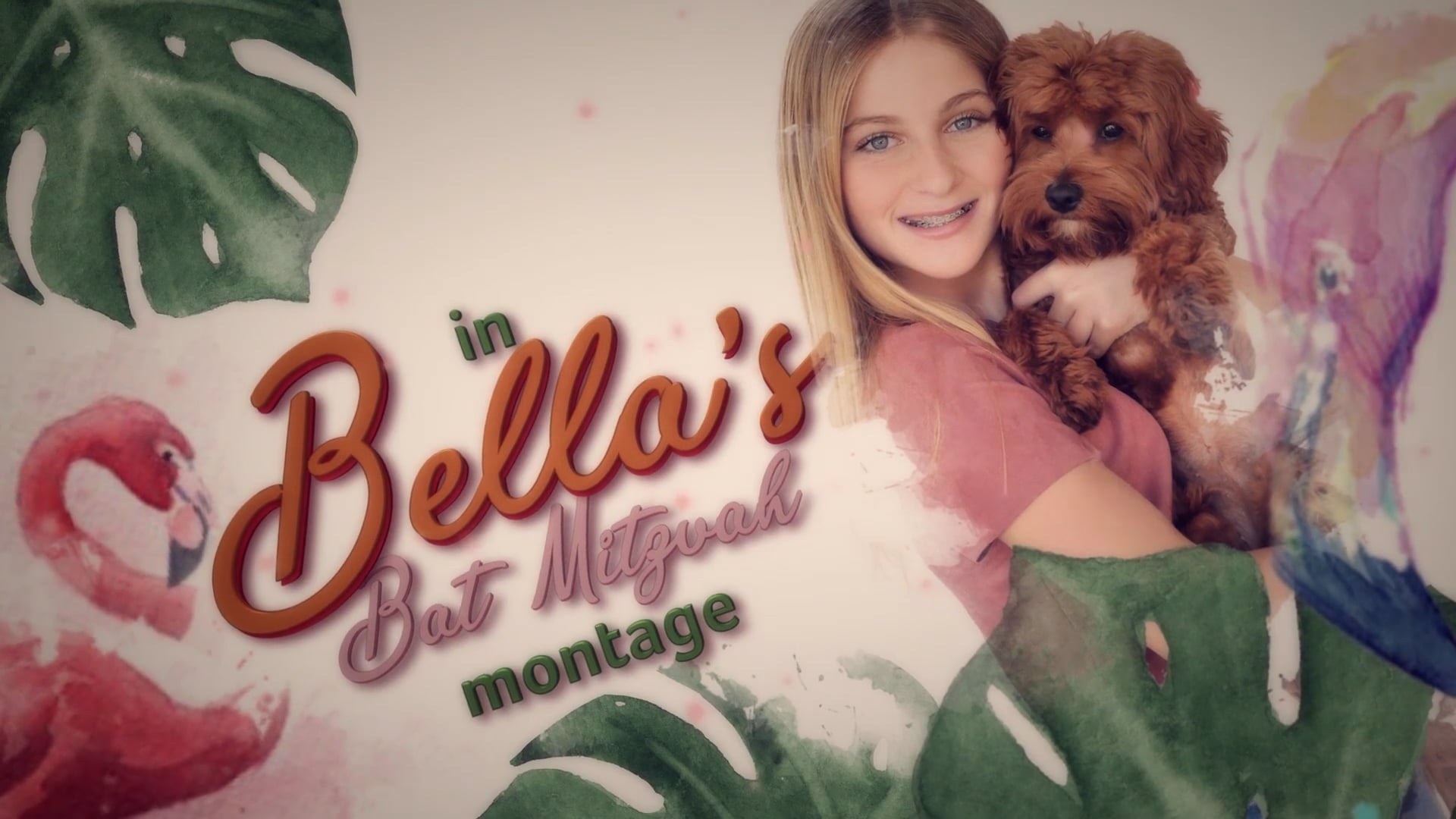 Bella's Real3D® Bat Mitzvah Montage