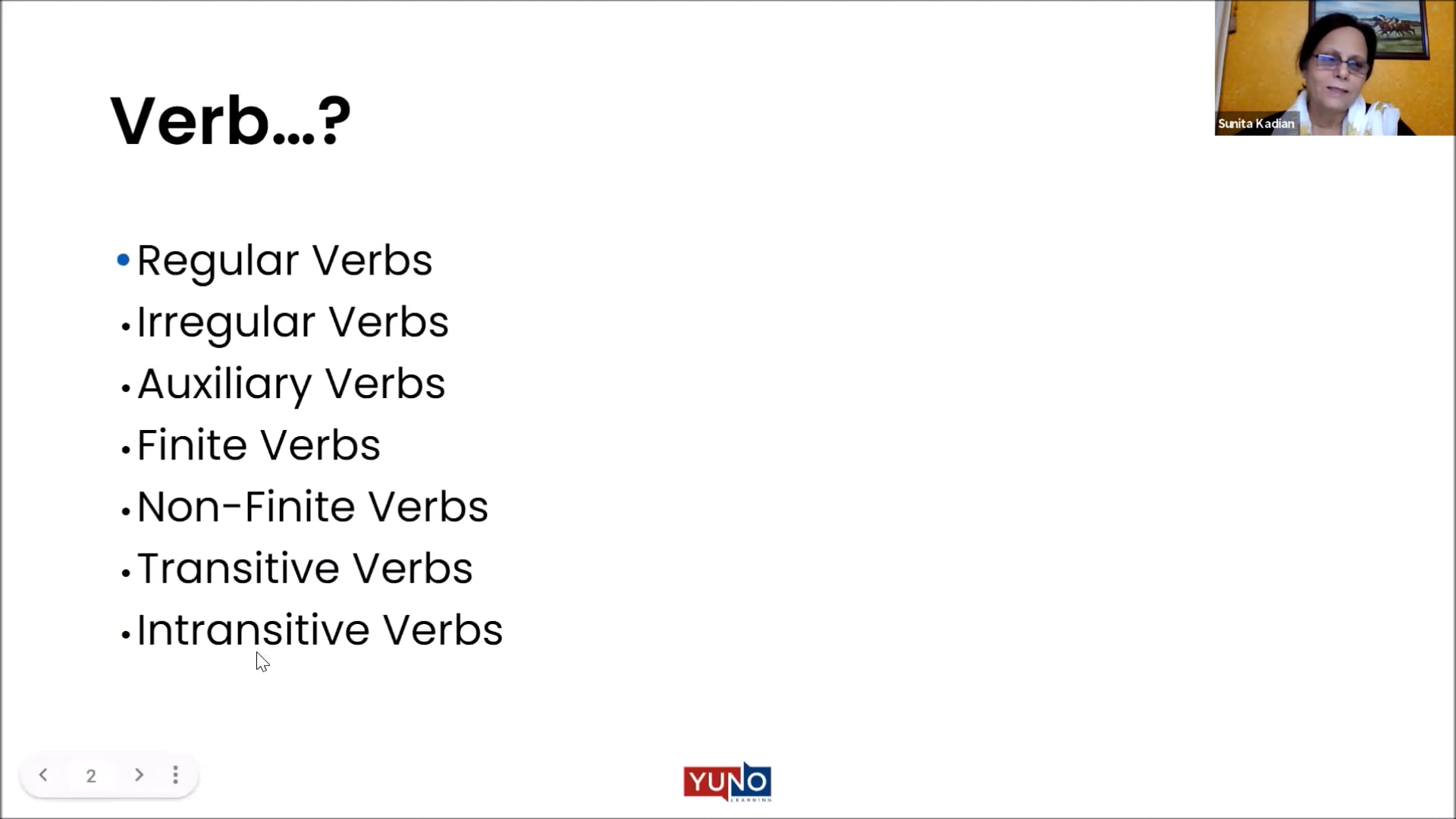 Finite Verbs: Explanation and Examples