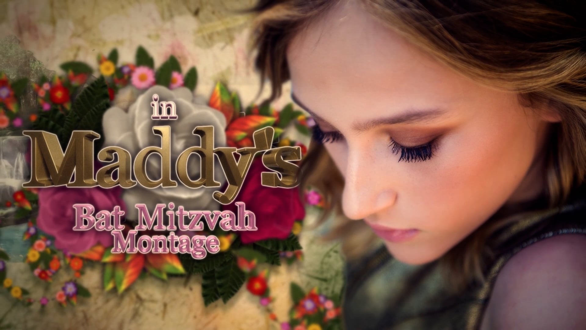 Maddy's 2D/3D Bat Mitzvah Montage