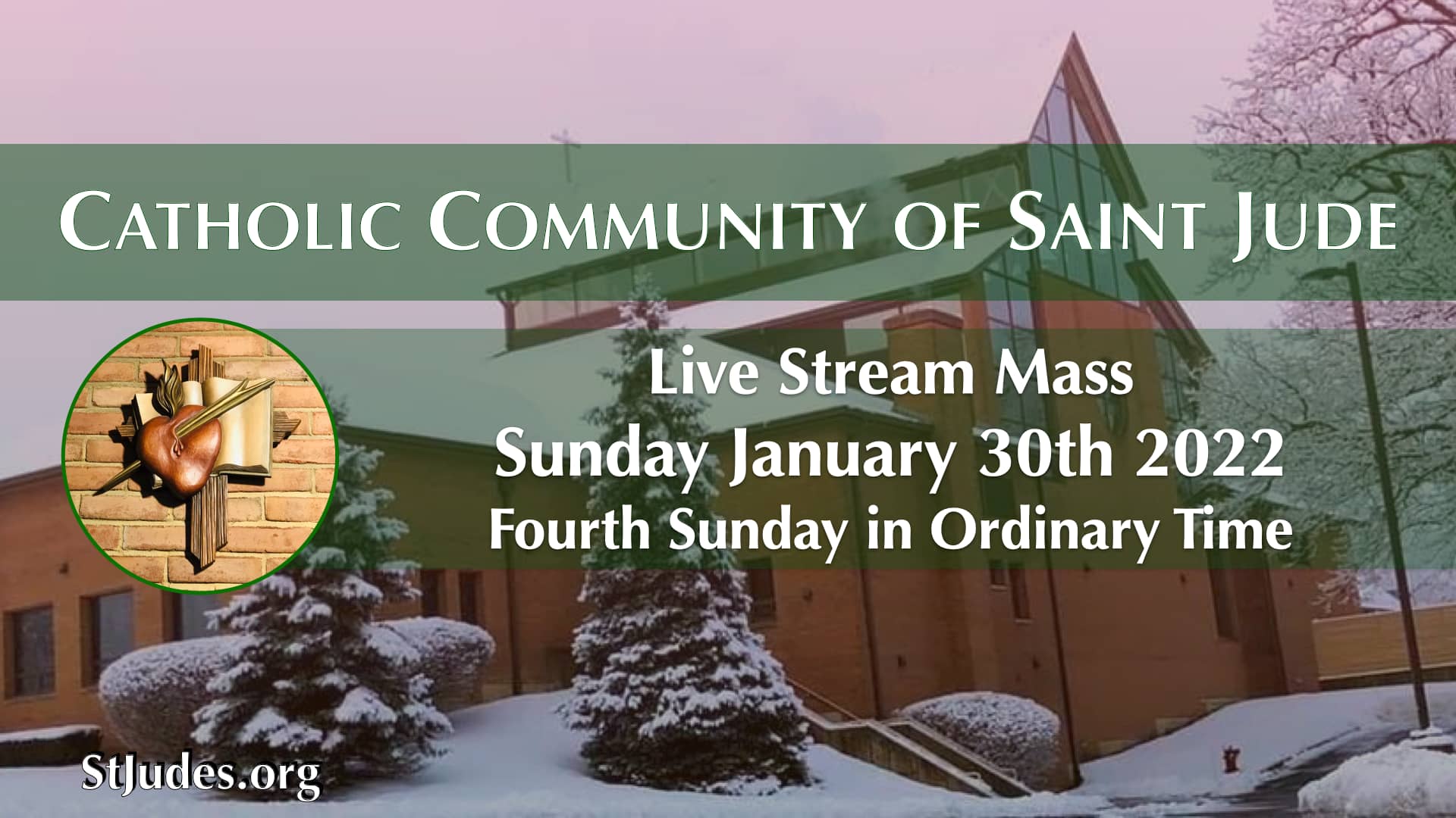 Live Stream Mass, Sunday January 30th 4th Sunday in Ordinary Time on Vimeo