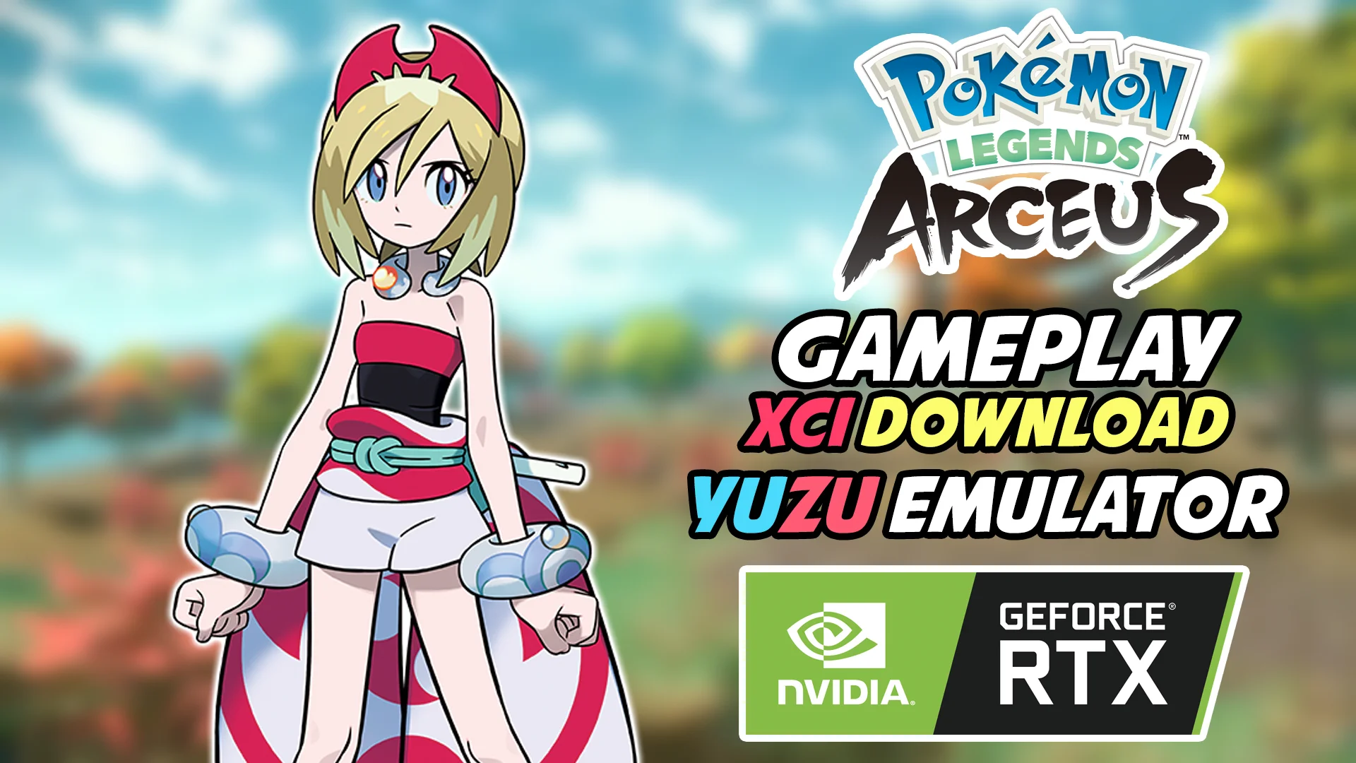 How to make Pokemon Legends Arceus Playable on PC! (XCI ROM) on Vimeo