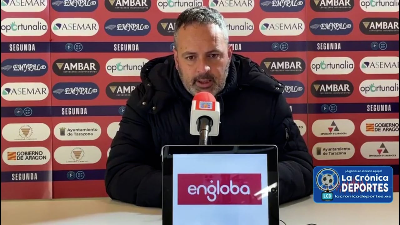 DAVID NAVARRO (Entrenador Tarazona) SD Tarazona 0-2 CD Ibiza / J 19 / 2ª RFEF - Grupo 3 / Fuente Facebook SD Tarazona