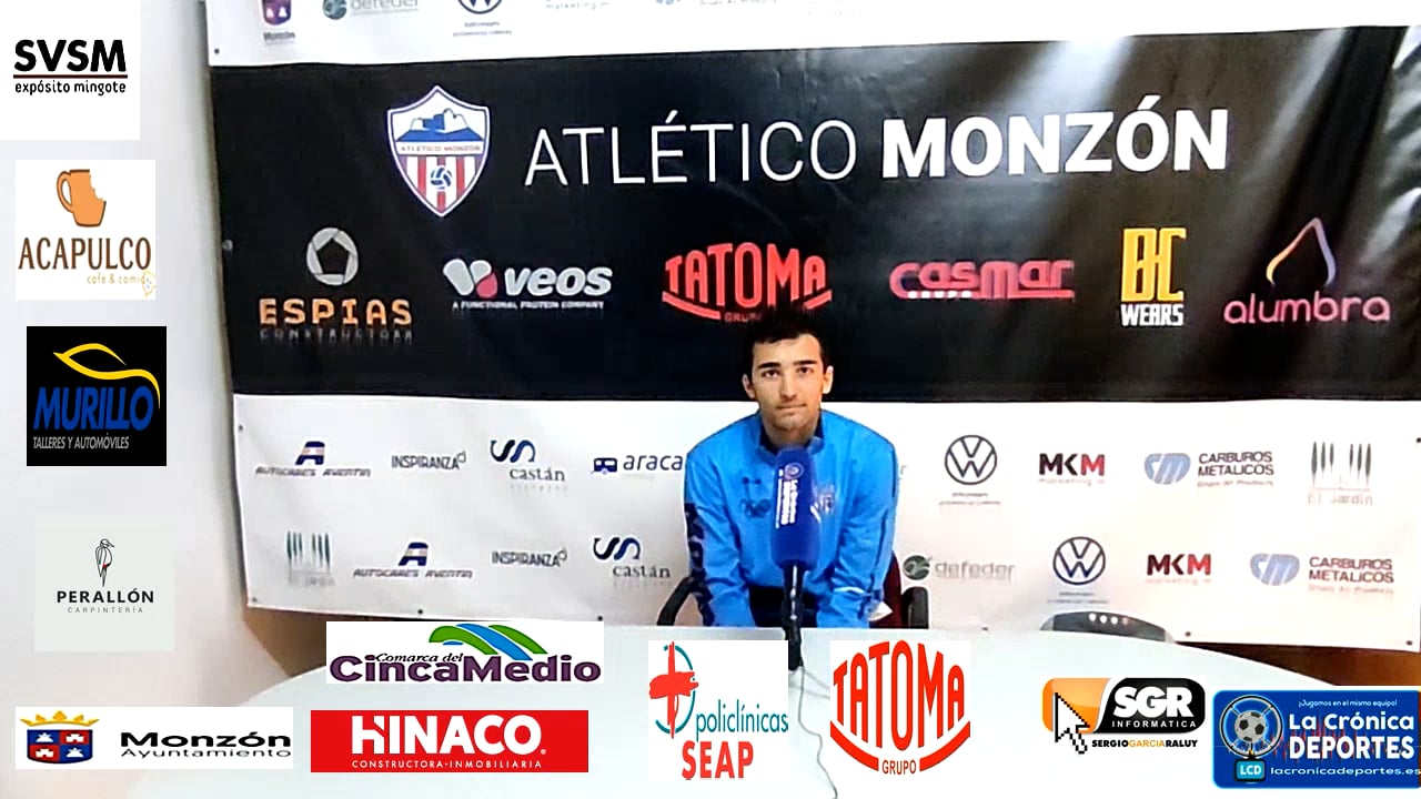 AITOR SORINAS (Jugador Monzón) At Monzón 4-0 Santa Anastasia / J 21 / 3ª División