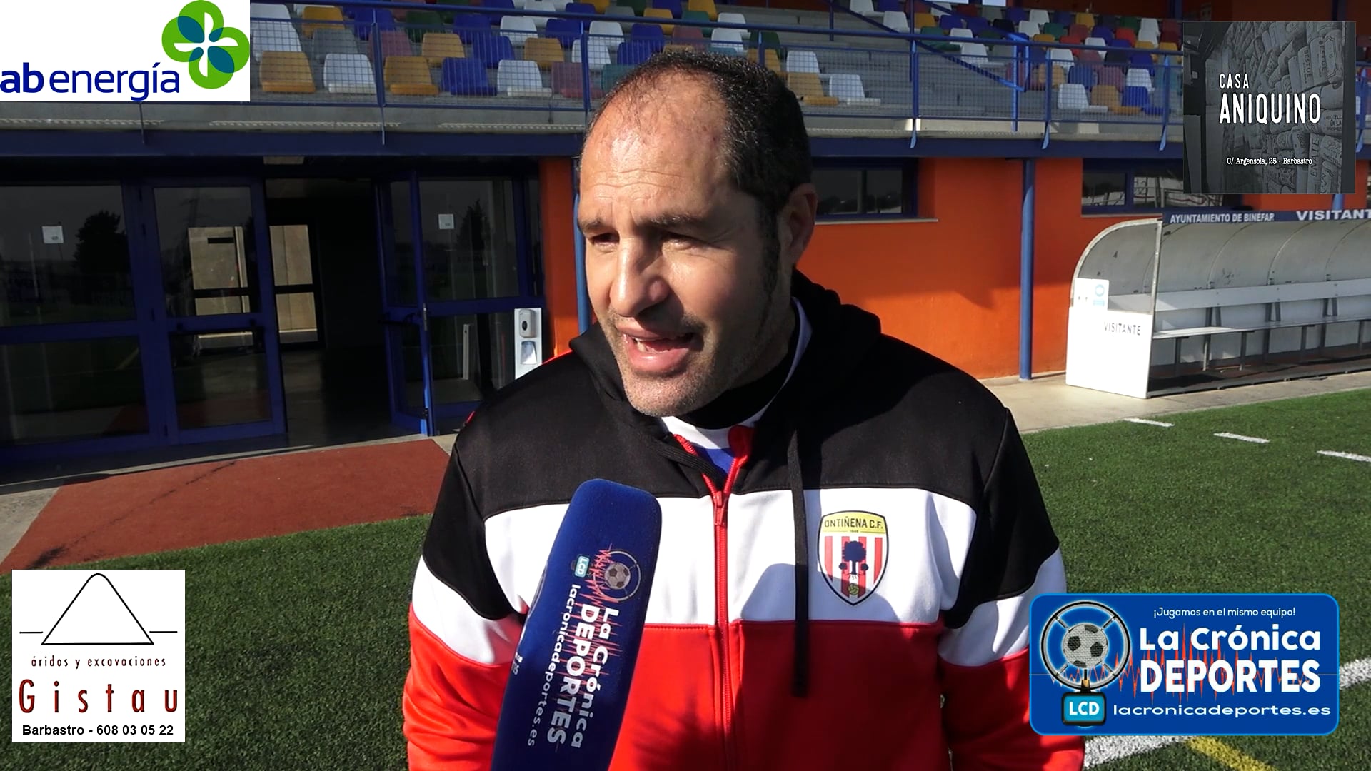 CHELU (Entrenador Ontiñena) AT Binéfar 0-1 CF Ontiñena / J 18 / 1ª Regional Gr 2