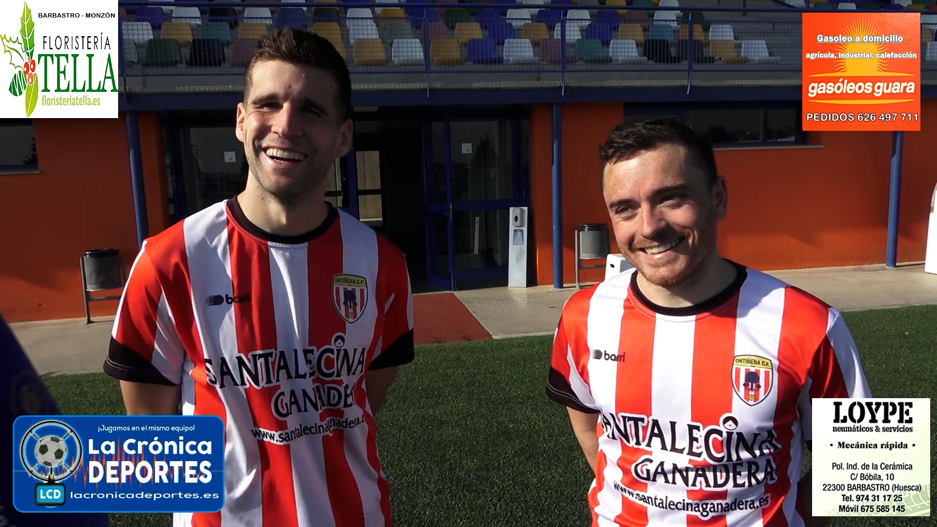 BATANAS y RODA (Jugadores Ontiñena) AT Binéfar 0-1 CF Ontiñena / J 18 / 1ª Regional Gr 2