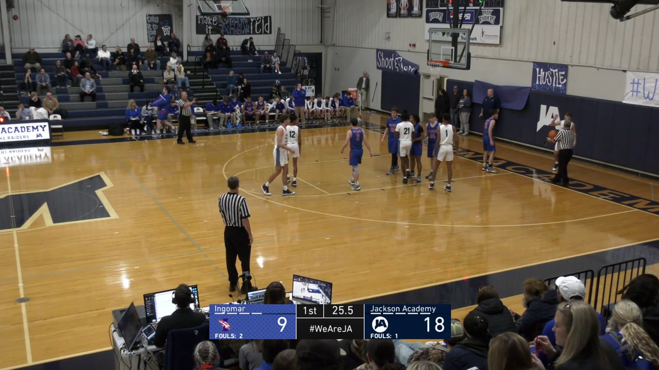Varsity Boys Basketball vs Ingomar - 01-29-22