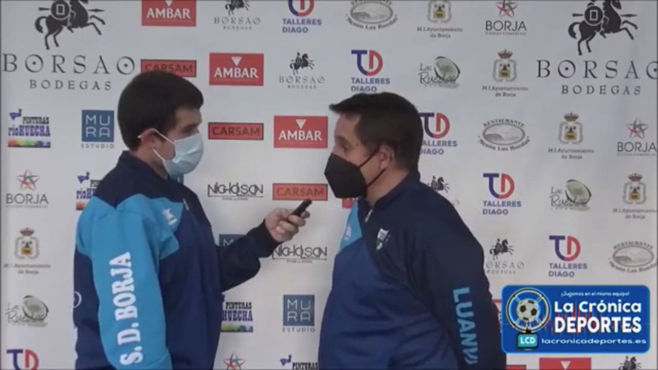 QUIQUE BENEDÍ (Entrenador Borja) SD Borja 0-4 CD Binéfar / J 21 / 3ª División