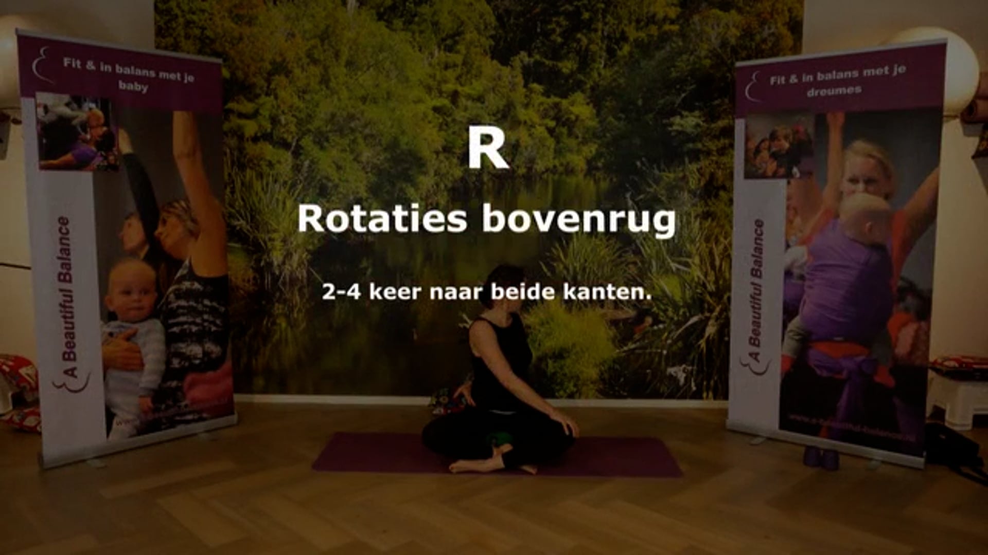 Rotaties bovenrug
