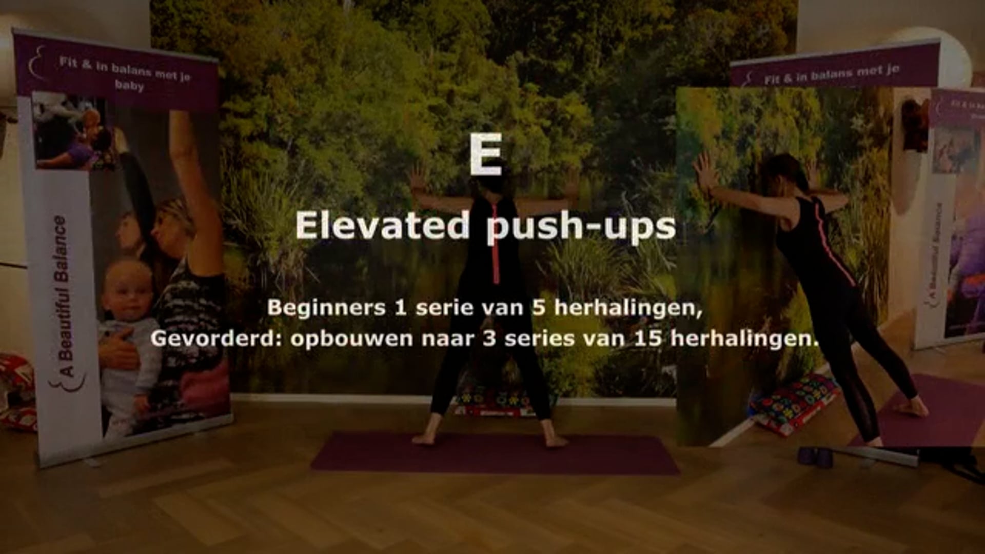 Elevated push-ups
