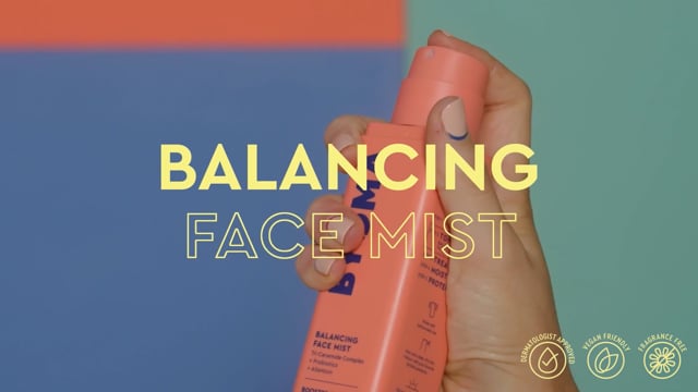 video BYOMA Balancing Face Mist