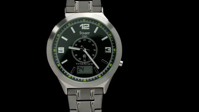 Titanium 2024 atomic watch