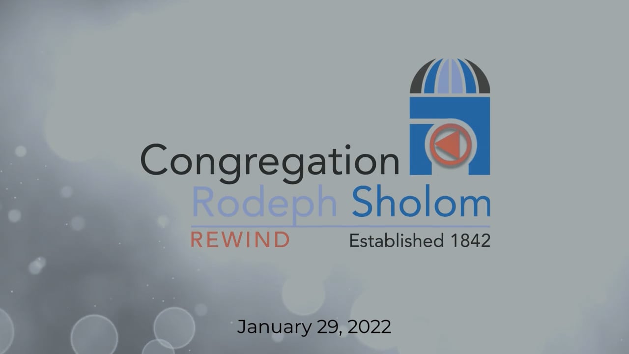 Torah Study 1/29/2022