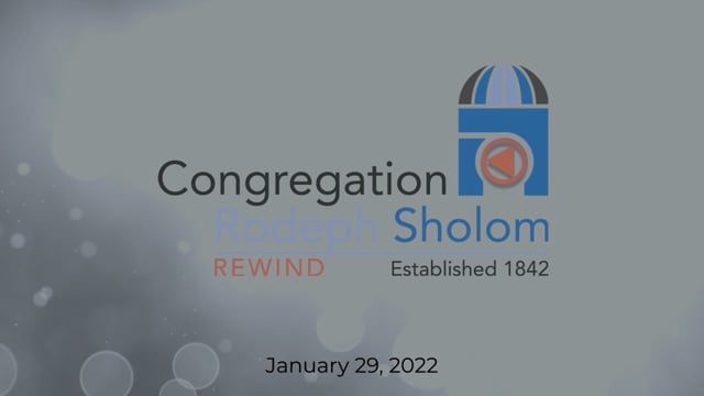 Shabbat Morning 1/29/2022