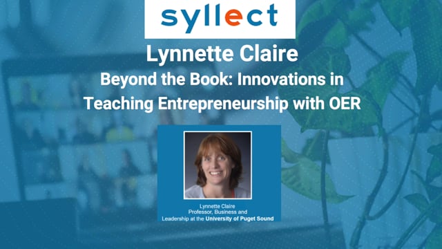 Office Hours: Entrepreneurial Mindset with Lynnette Claire of the University of Puget Sound