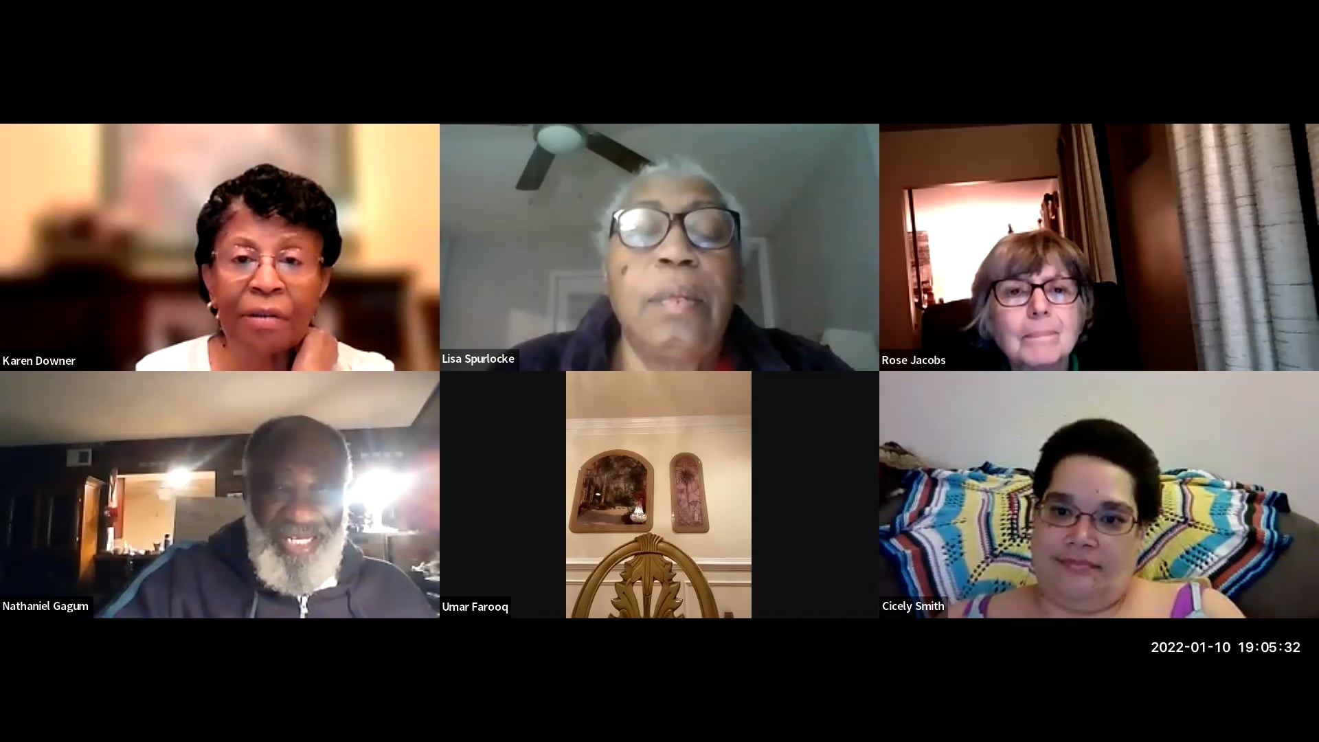 General Membership Meeting January 10, 2022