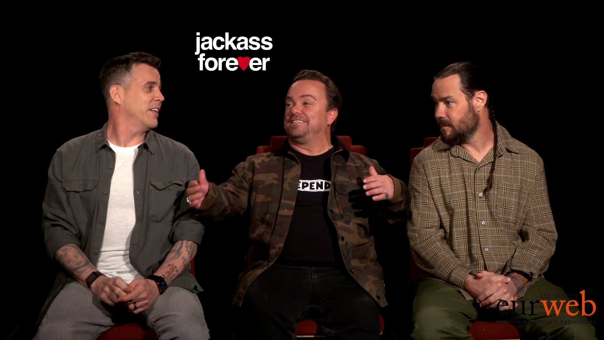 EUR Jackass Forever Steve-O, Wee Man and Chris Pontius on Vimeo