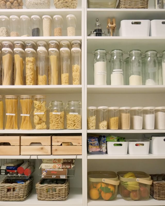 Jak skladovat potraviny v kuchyni?